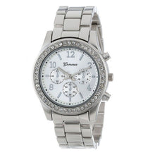 Load image into Gallery viewer, Geneva Classic Luxury Rhinestone Watch Women Watches Fashion Ladies Watch Women's Watches Clock Reloj Mujer Relogio Feminino
