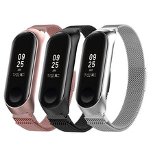 Load image into Gallery viewer, Smart Watch Strap Metal Stainless Steel Strap For Xiaomi Mi Band 3 4 Wrist Strap For Xiaomi Miband 3 4 Bracelet For Mi Band 3