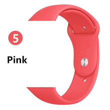 Load image into Gallery viewer, Strap For Apple Watch band pulseira apple watch 4 5 3 band 44mm/40mm iwatch band 5 4 42mm 38mm correa Bracelet watch Accessories