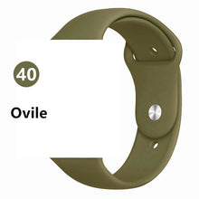 Load image into Gallery viewer, Strap For Apple Watch band pulseira apple watch 4 5 3 band 44mm/40mm iwatch band 5 4 42mm 38mm correa Bracelet watch Accessories